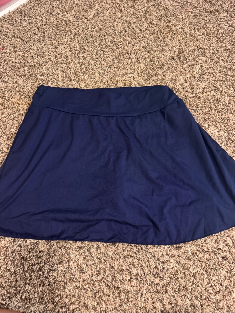 SHEIN Navy Athletic Skirt with shorts